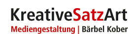 KreativeSatzArt Mediengestaltung B&auml;rbel Kober